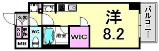 アスヴェル神戸元町海岸通の物件間取画像